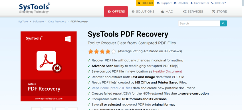 best way to fix corrupted pdf PDF recovery software interface scanning corrupted file