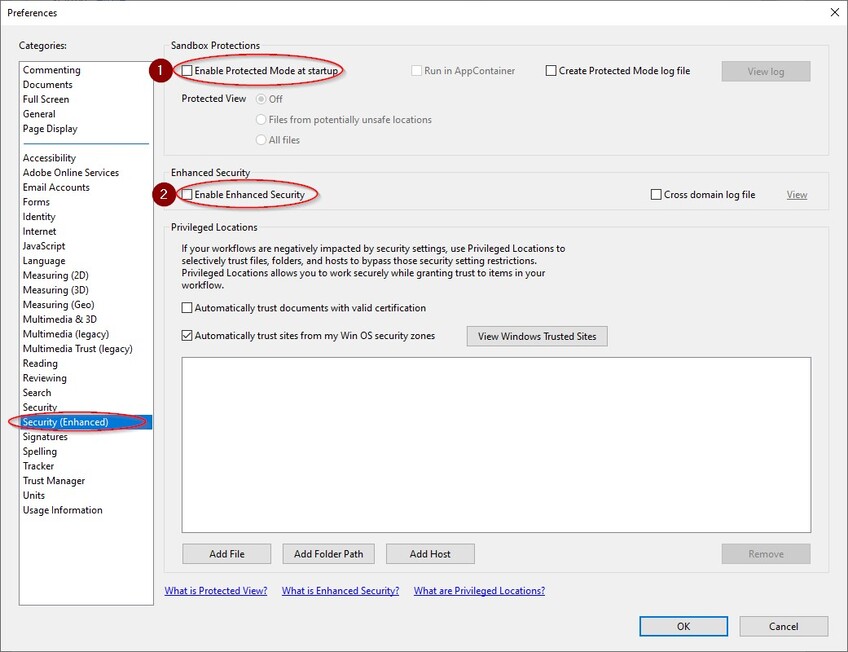 detect corrupted pdf Adobe Reader error dialog box with error message about damaged PDF file