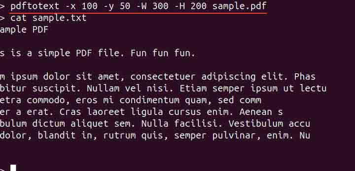 fix pdf encoding Command prompt running pdftotext command with output file visible