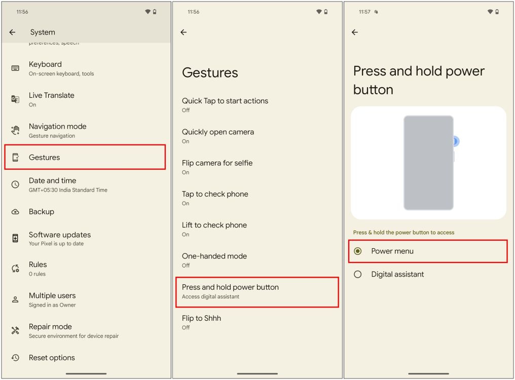 fix pdf not opening on phone Smartphone restarting screen with power menu showing restart option