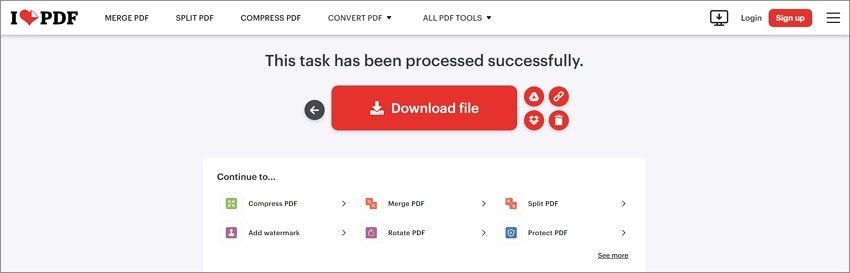 fix pdf online free Comparison of three online PDF repair websites logos