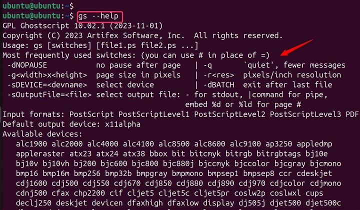 how to fix damaged pdf file Command line ghostscript repair pdf terminal window