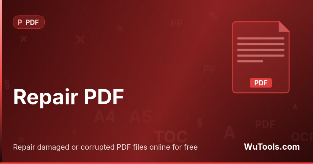 mutool repair pdf mutool clean repairing corrupted pdf command