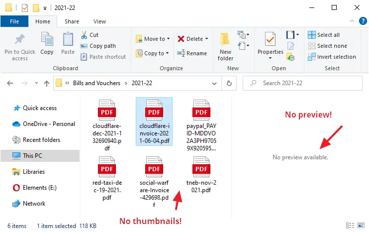 pdf preview not working fix PDF file with broken icon on Windows File Explorer thumbnail