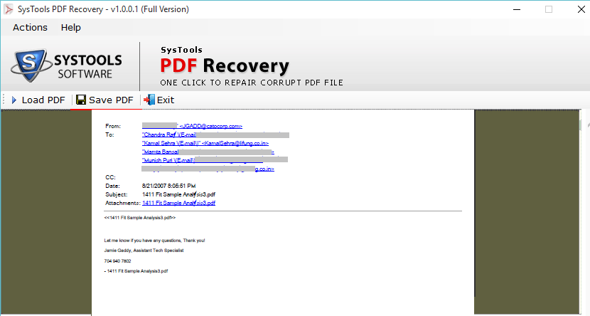 pdf repair for certificates pdf text extraction tool showing recovered certificate text