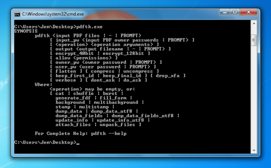 pdf repair for certificates pdftk command line terminal window repairing pdf
