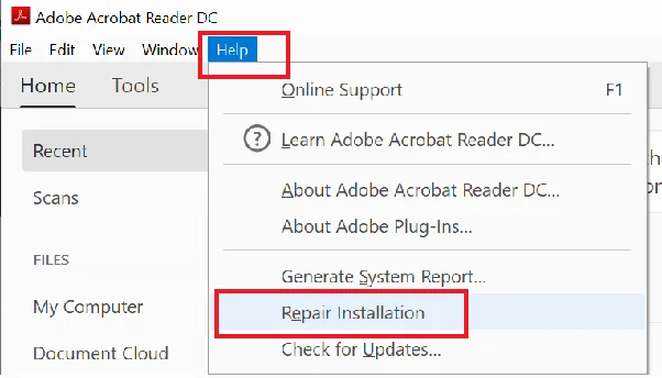 pdftk repair pdf PDF file open in Adobe Acrobat showing readable text after repair