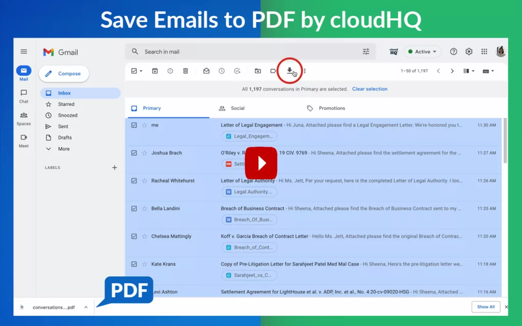 recover pdf email attachment Gmail show original option for attachment