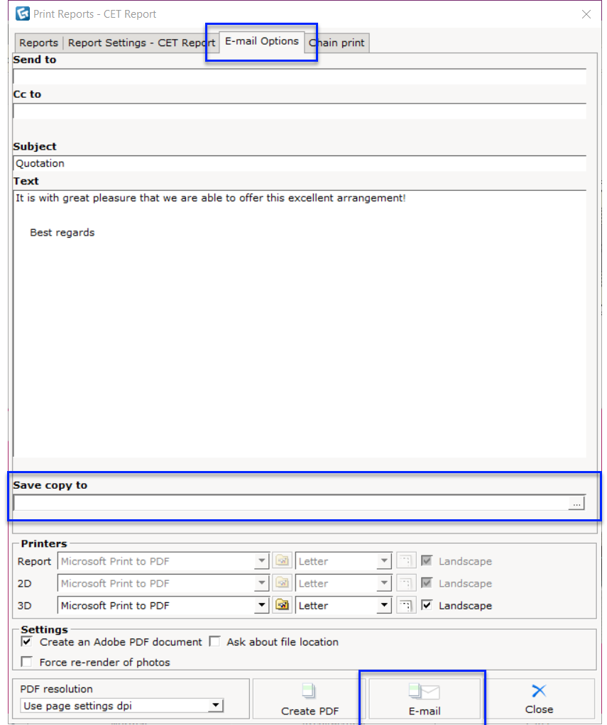 recover report pdf person checking email attachments for sent report PDF