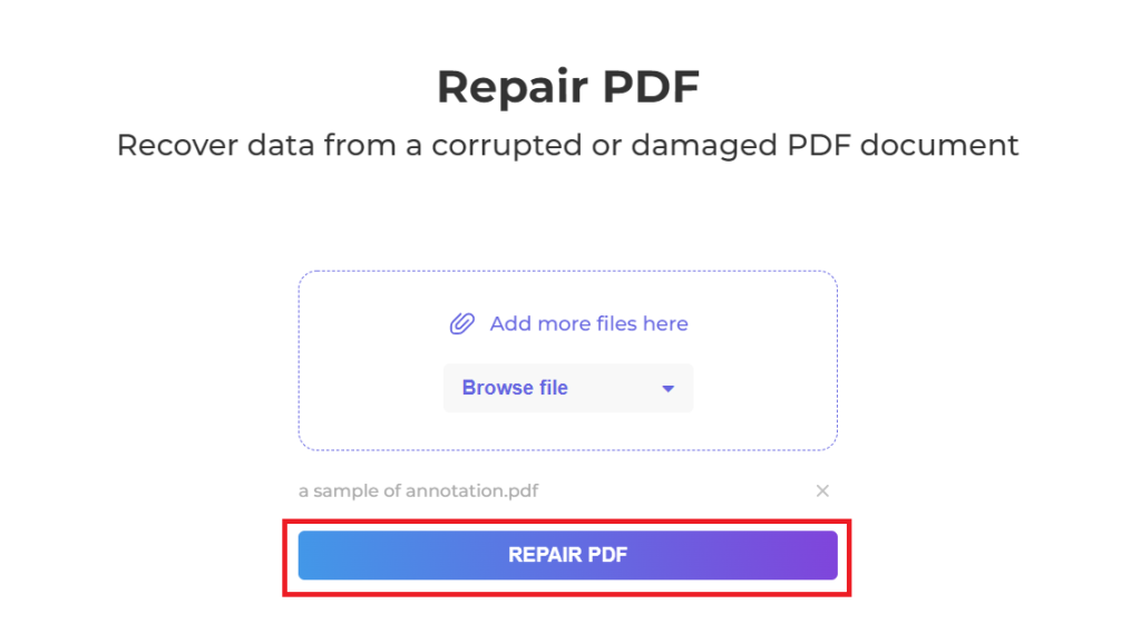 repair pdf after file corruption Google Drive version history interface showing previous PDF versions