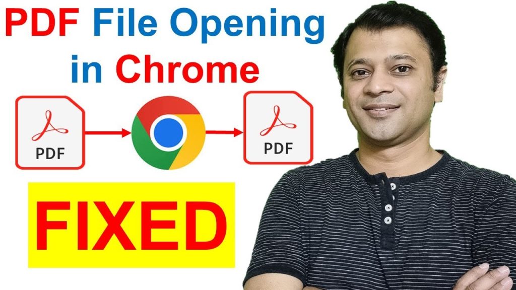 repair pdf and restore text person opening PDF file in web browser instead of PDF reader