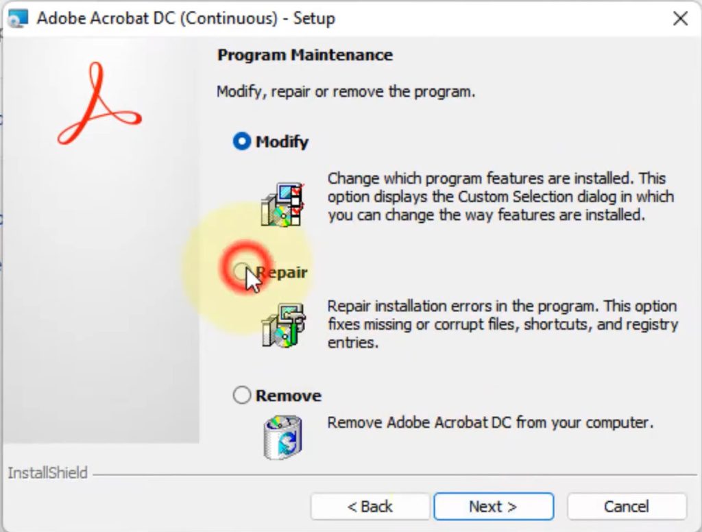 repair pdf document Adobe Acrobat Reader opening corrupted PDF error message