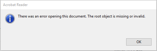 repair pdf download error person downloading PDF on laptop with error message on screen