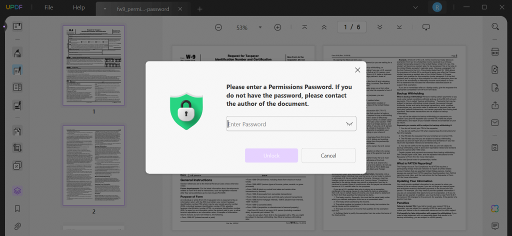 repair pdf with password person looking at PDF error message on laptop screen
