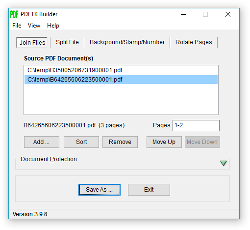 repair tax pdf terminal window with pdftk command repairing pdf