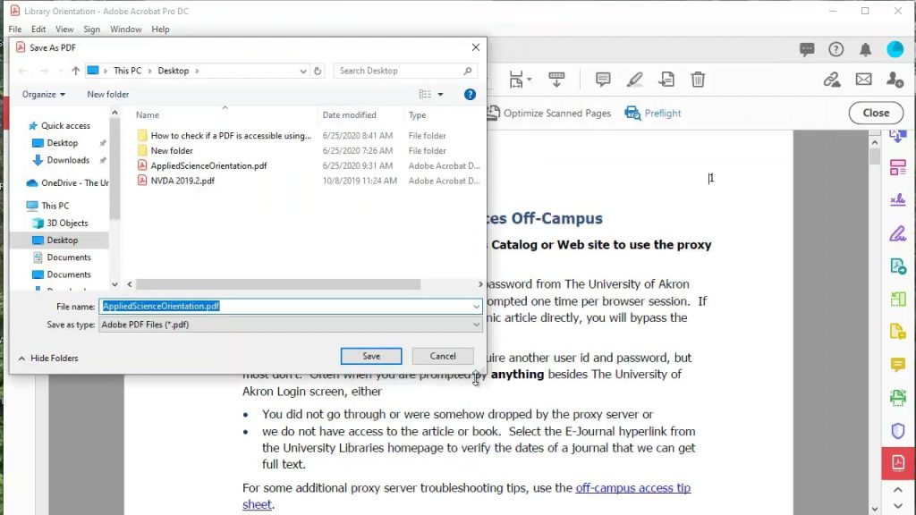 scan pdf for errors Adobe Acrobat Preflight tool interface scanning a PDF for errors