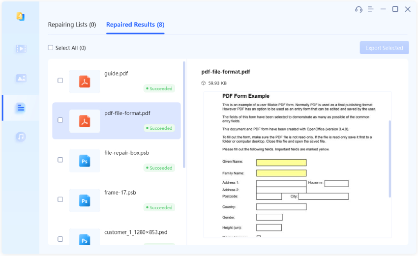 bad xref pdf repair repaired PDF file opened correctly in Adobe Acrobat