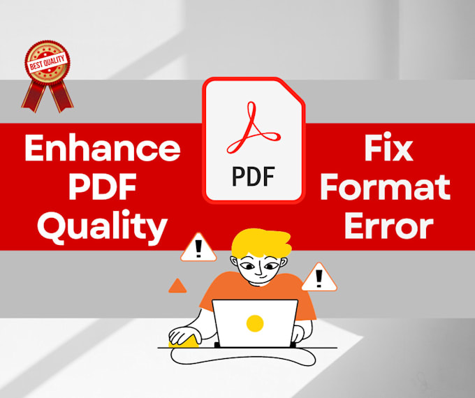 fix edited pdf PDF format error message on computer screen