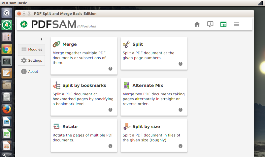 fix incomplete pdf PDFsam desktop application window with incomplete PDF loaded