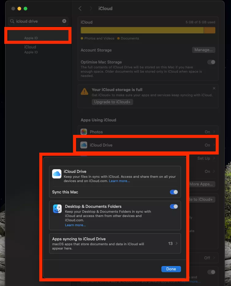 fix pdf after cloud sync Person checking original PDF file on computer before cloud sync