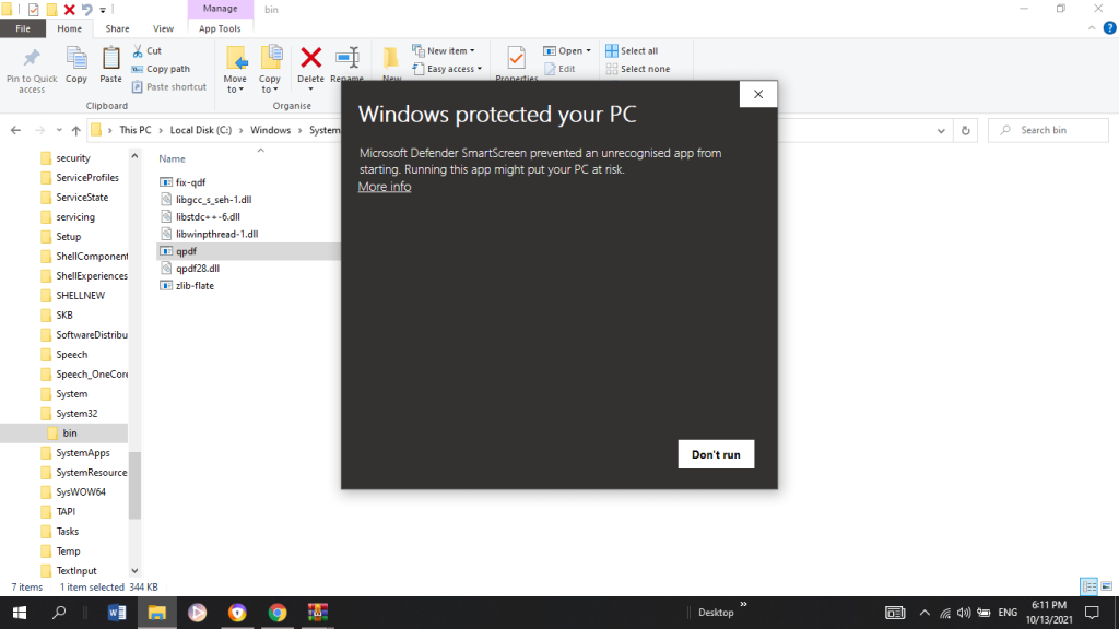 fix pdf after virus terminal window with qpdf command repairing a PDF file