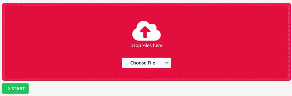 fix pdf after virus website screenshot of online PDF repair tool upload interface