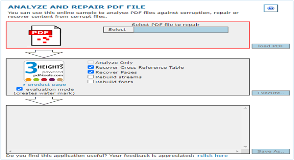 fix pdf from dropbox Batch PDF repair software interface with multiple files queued