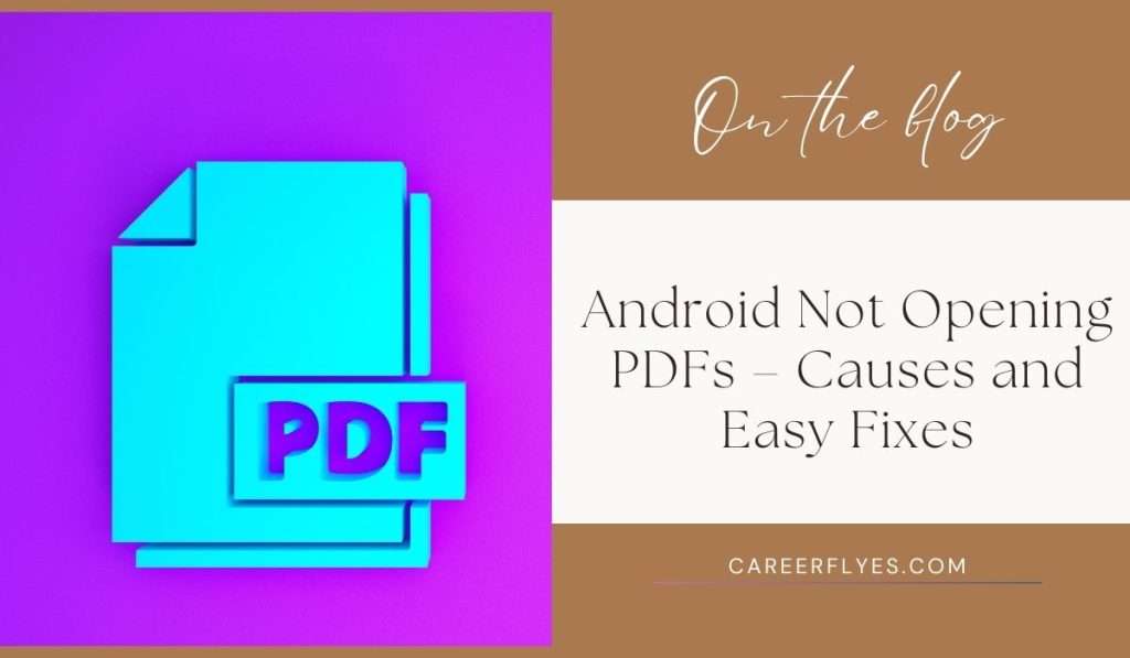 fix pdf not opening on android Android file manager showing PDF file properties and extension