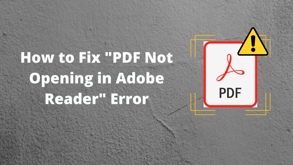 fix startxref pdf error repaired PDF opening correctly in reader