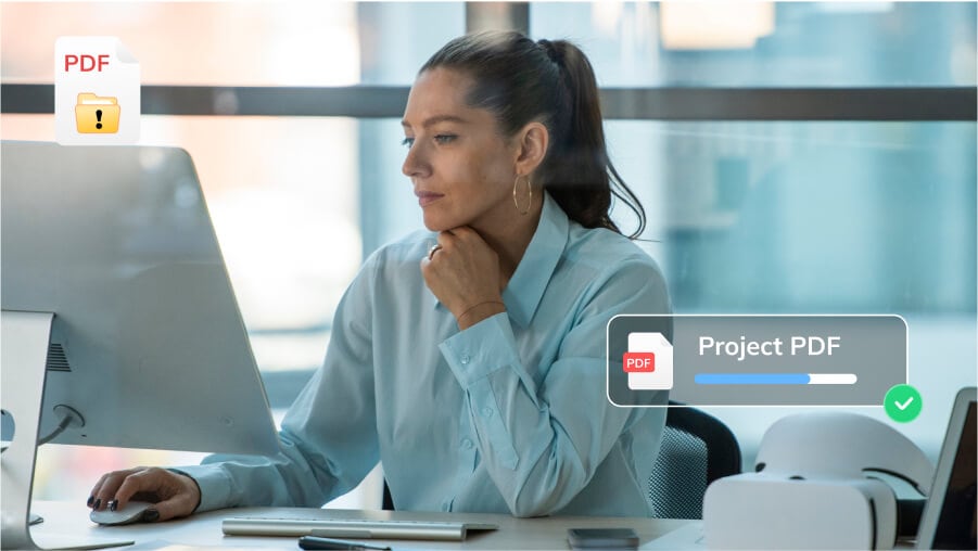how to fix pdf header successfully opened fixed PDF file