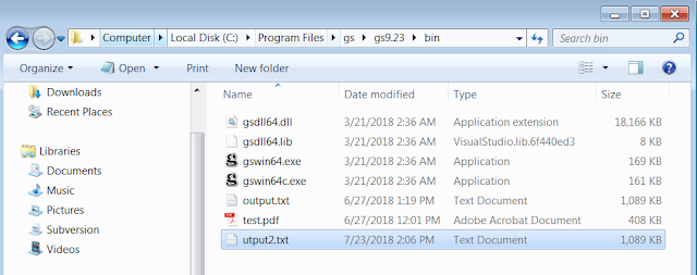 how to repair pdf Ghostscript command line processing a PDF file to repair corruption