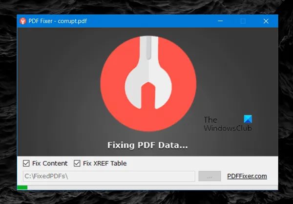 instant pdf fixer Smallpdf PDF repair tool homepage on laptop screen