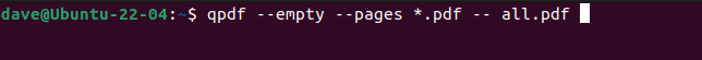 pdf cannot open repair qpdf command line window showing repair command in action