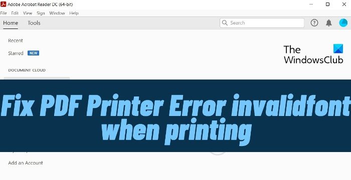 pdf font error fix PDF repair tool interface scanning corrupted font streams