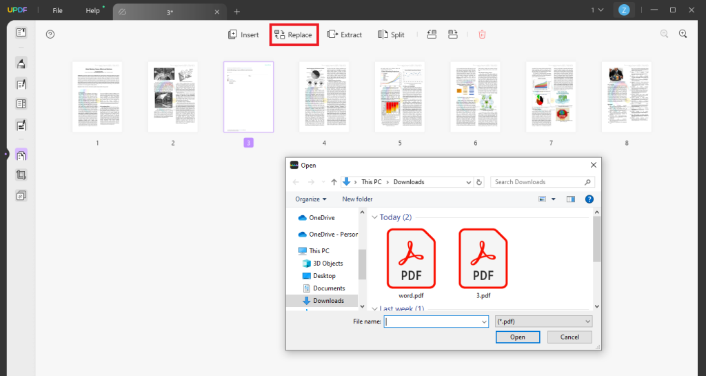 pdf format error repair hex editor view of PDF XREF table structure
