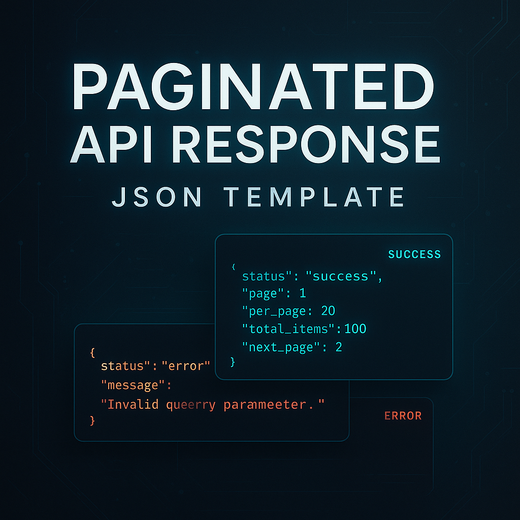 pdf recovery api API response JSON example showing success and failure