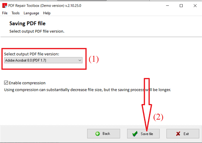 pdf repair for forms PDF extractor saving text content from corrupted file