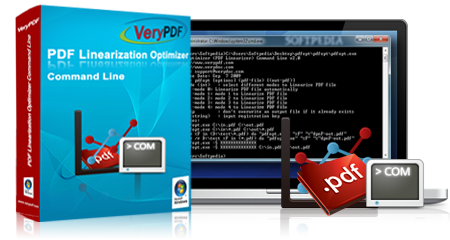 pdf repair for scanned documents qpdf command line terminal showing linearize command for PDF repair