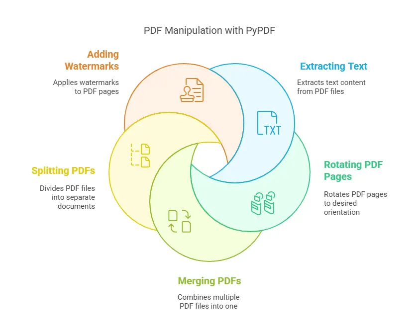 pdf repair library Python terminal installing pypdf library