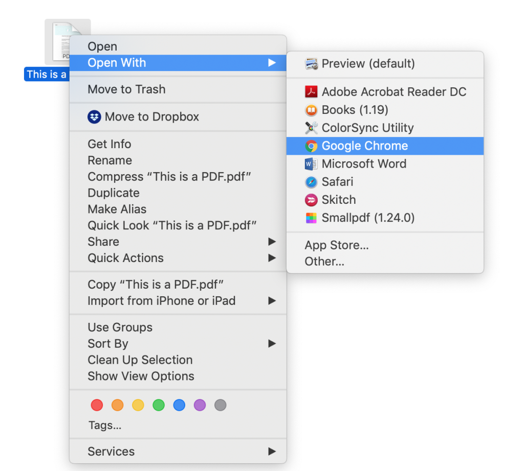 pdf repair workflow open pdf in chrome browser repair