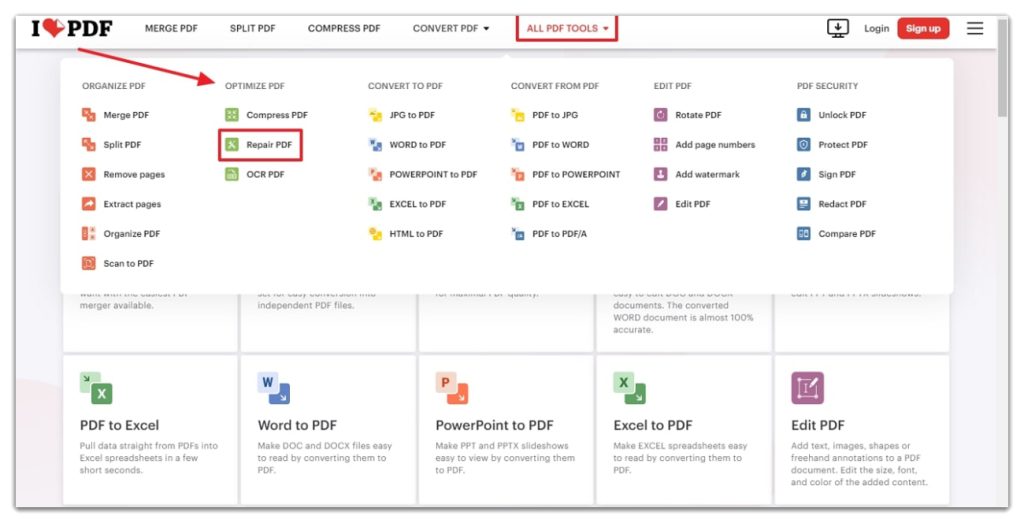 python pdf repair Adobe Acrobat displaying a repaired PDF with all pages intact