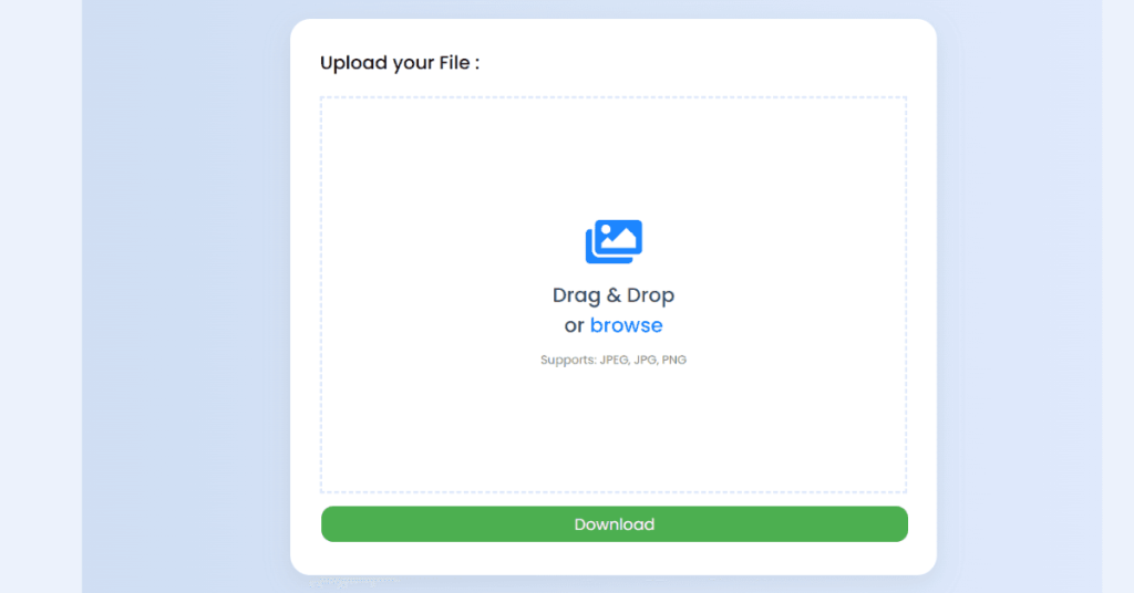 recover invoice pdf drag and drop pdf file onto online repair website upload area