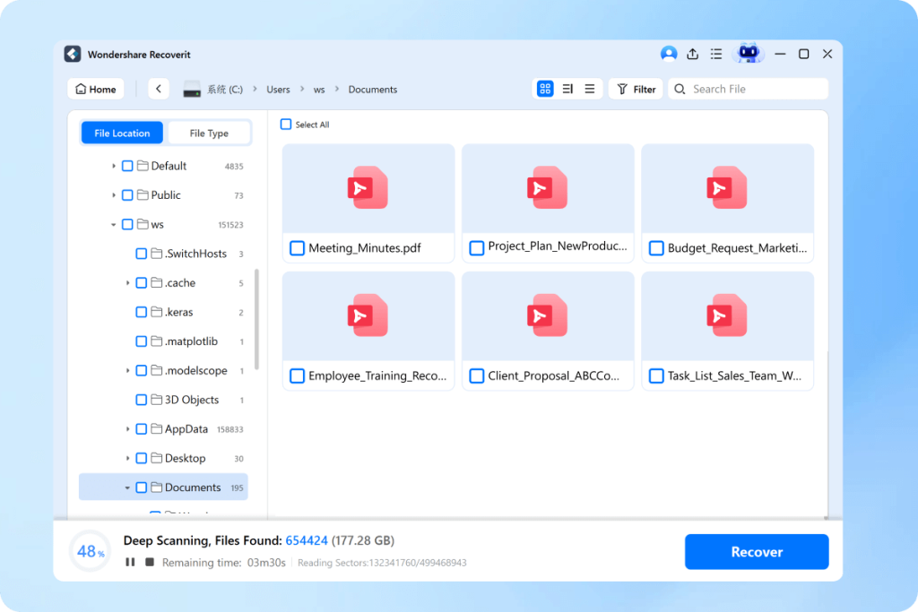 recover invoice pdf hard drive recovery software scanning for lost pdf files