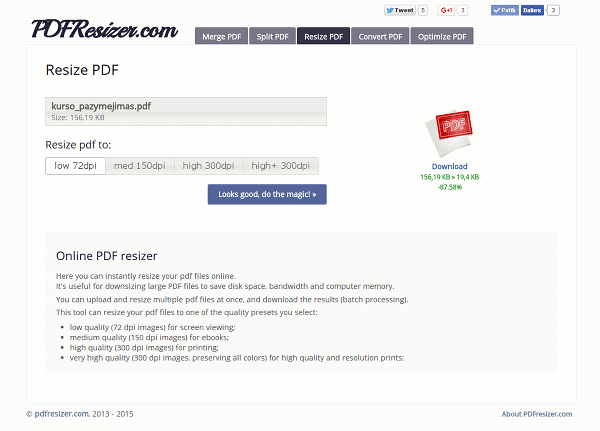 recover large pdf file uploading large PDF to PDF24 repair tool