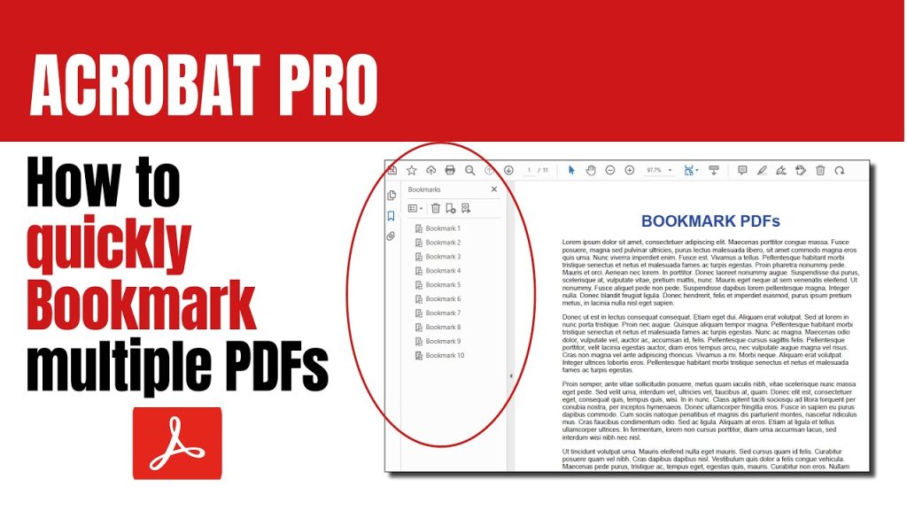 recover pdf bookmarks Adobe Acrobat Pro bookmarks export dialog