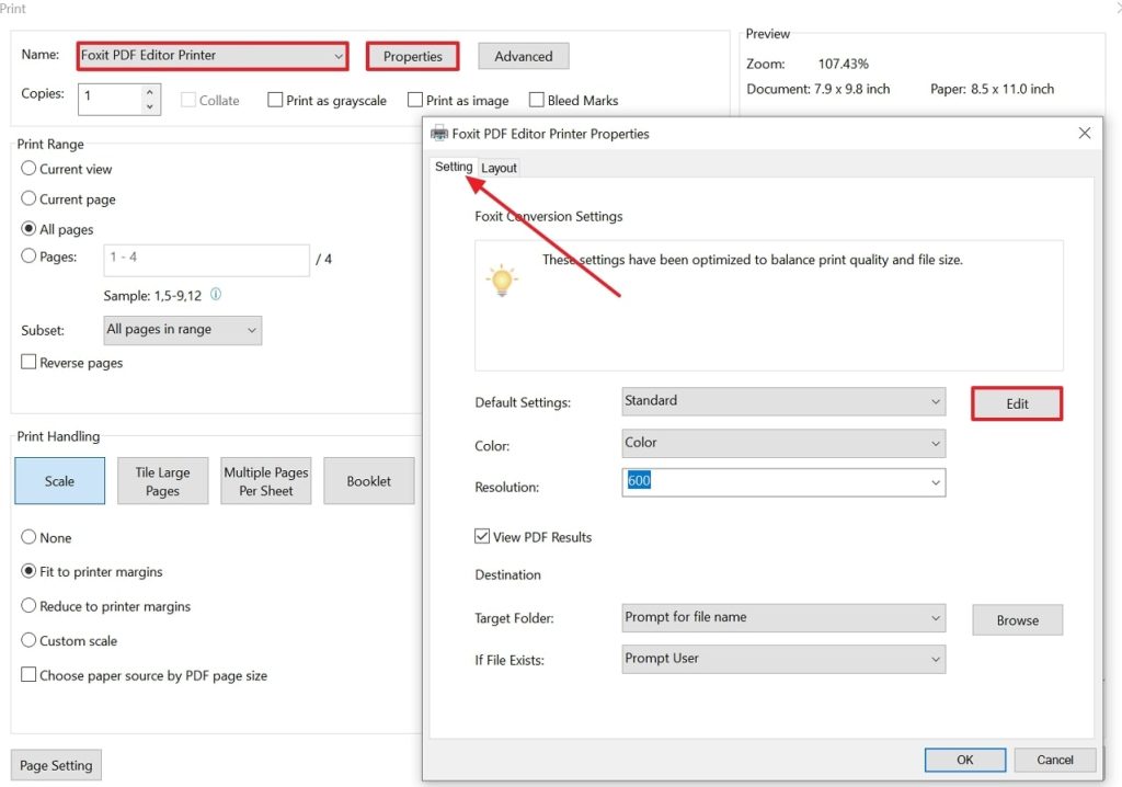 recover pdf fonts PDF24 online tool font embedding option screenshot