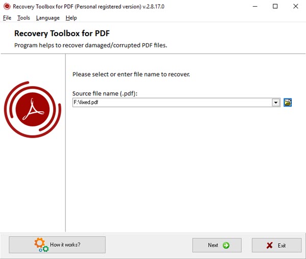 recover text from corrupted pdf Uploading a PDF file to Google Drive on a desktop computer