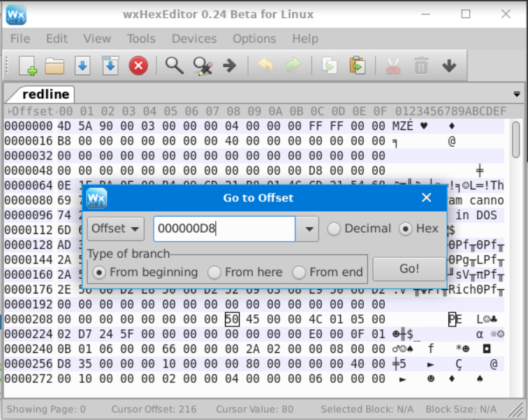 repair certificate pdf hex editor view PDF header bytes