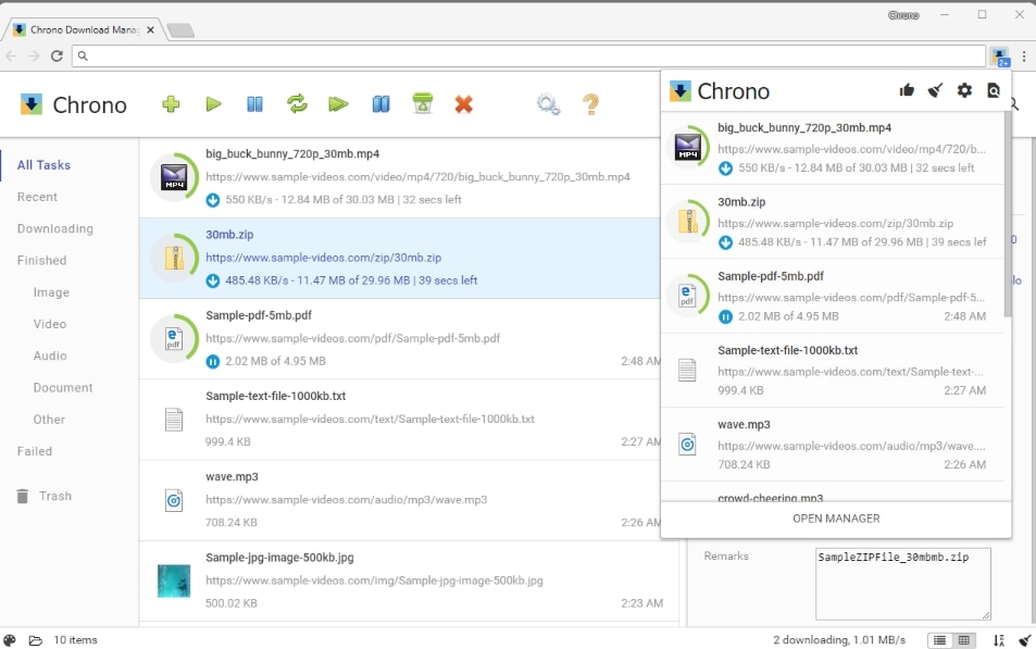 repair incomplete pdf browser download manager showing a paused or incomplete PDF download
