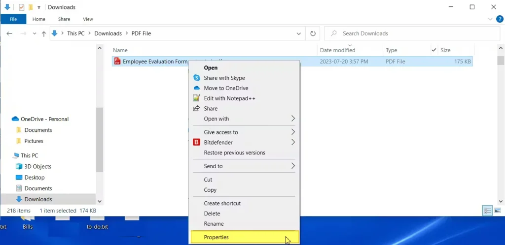 repair incomplete pdf incomplete PDF file properties showing size and page count in Windows explorer